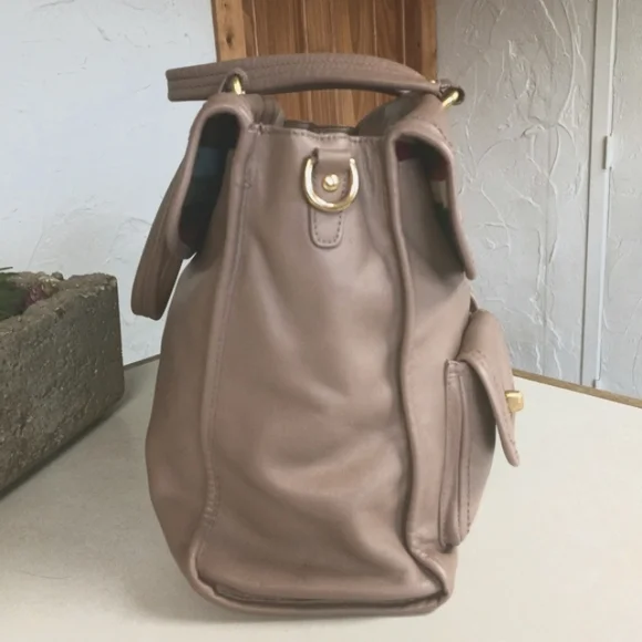 Coach 12980 Hampton Collection, Legacy Travel Bag, Tan - Picture 7 of 15